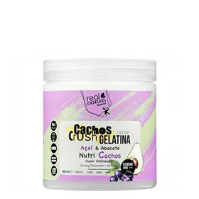 Real Natura Cachos Crush Gelatina Capilar Acaí & Avacate 500ml