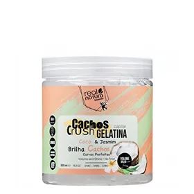 Real Natura Cachos Crush Gelatina Capilar Coco & Jazmin 500ml