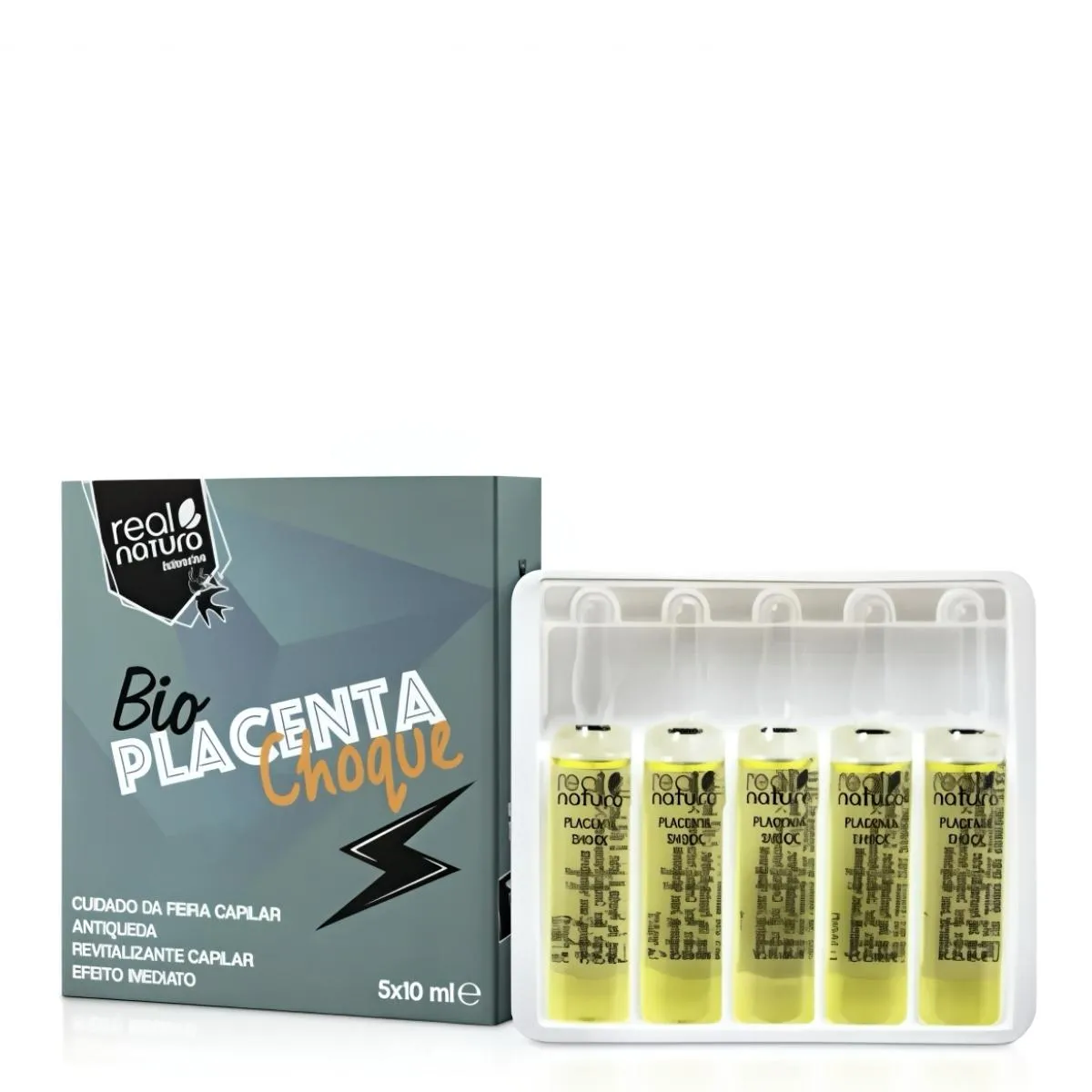 Real Natura Ampollas Bio Placenta Choque 5x10ml