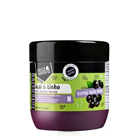 Real Natura Super Hair Food Acai e Linho Mascara 500ml
