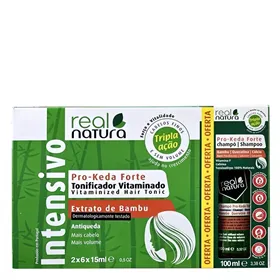 Real Natura Pack Pro-Keda Forte Tonifikador + Chmpú