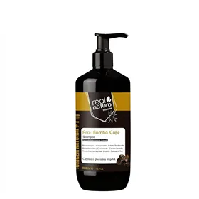 Real Natura Pro-Reparacao Bomba Cafe Champú Sin Sal 500ml