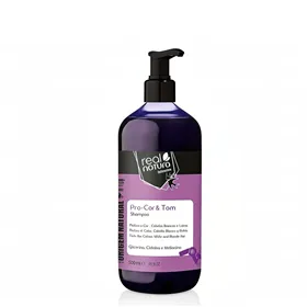 Real Natura Pro-Cor E Tom Champú Sin Sal 500ml