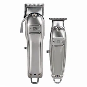 Perfect Beauty Pack Silver Clipper + Trimmer