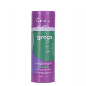 Fanola No Yellow Polvo Decolorante Sin Amoniaco Verde 450g