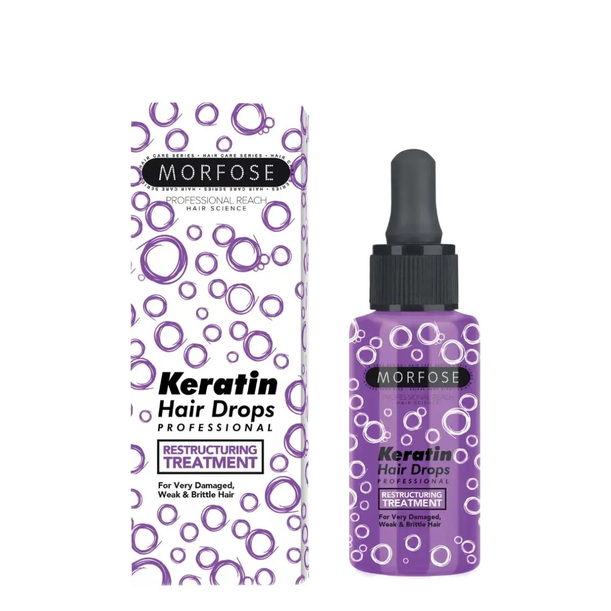 Morfose Hair Drops Serum Keratin 100ml