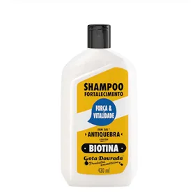 Gota Dourada Shampoo Fortalecimento Biotina 430ml