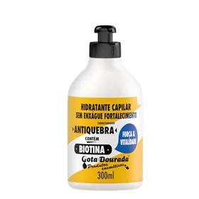 Gota Dourada Crema Pentear Fortalecimento Biotina 300ml