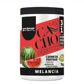 Gota Dourada Crema Pentear Meu Cacho Perfeito Melancia 1kg