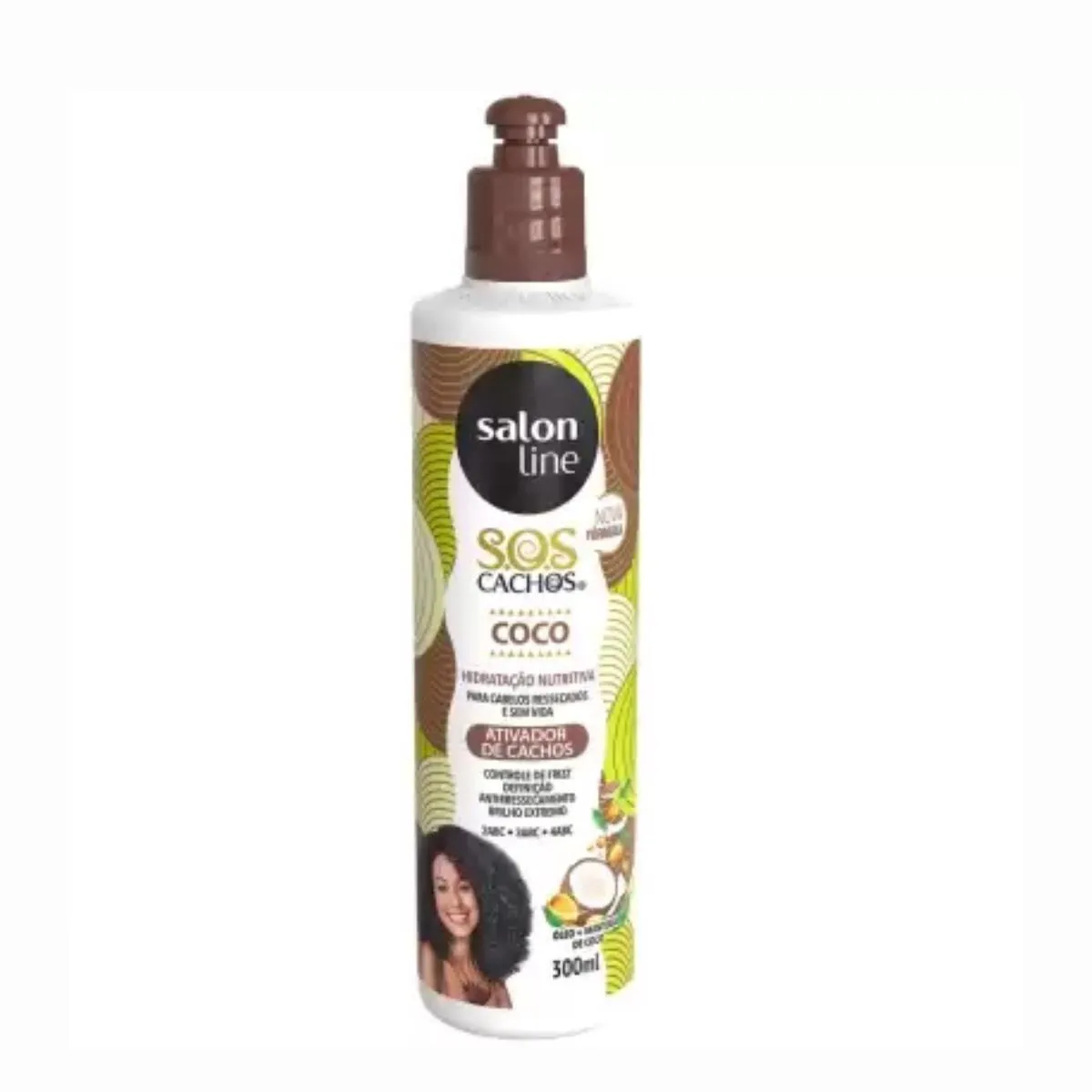 Salon Line SOS Oleo de Coco Ativador Cachos 300ml
