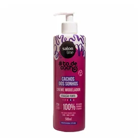 Salon Line To de Cacho Crema Modelador Cachos dos Sonhos 500ml