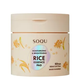 Soqu Moisturizing & Brightening Rice Essence Pad 160ml