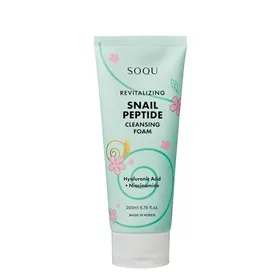 Soqu Revitalizing Snail Peptide Cleansing Foam 200ml