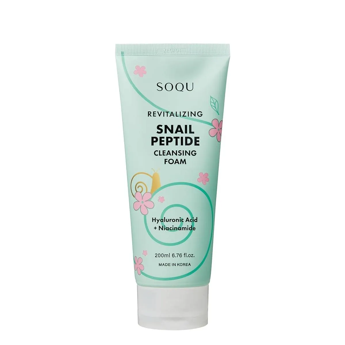 Soqu Revitalizing Snail Peptide Cleansing Foam 200ml