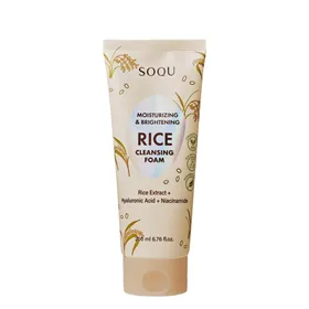 Soqu Moisturizing & Brightening Rice Cleansing Foam 200ml