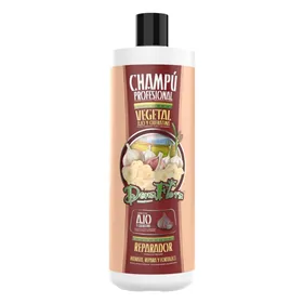 Dona Flora Champú Reparador Vegetal De Ajo Y Keratina 1000ml