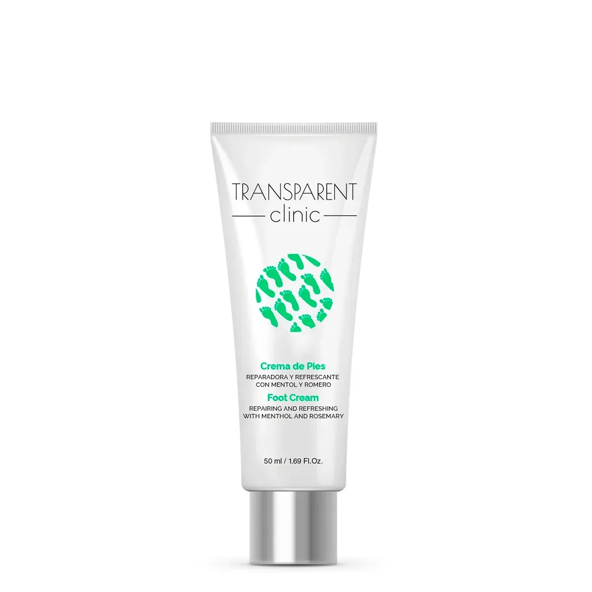 Transparent Clinic Body Crema de Pies 50ml