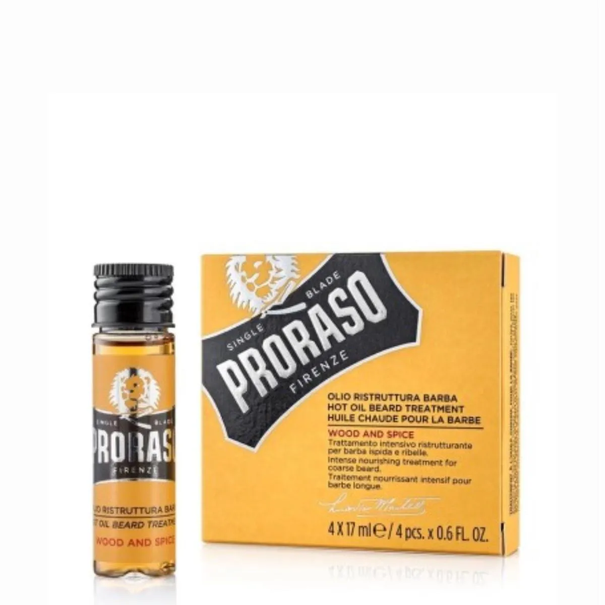 Proraso Aceite Caliente Para Barba 4x17ml