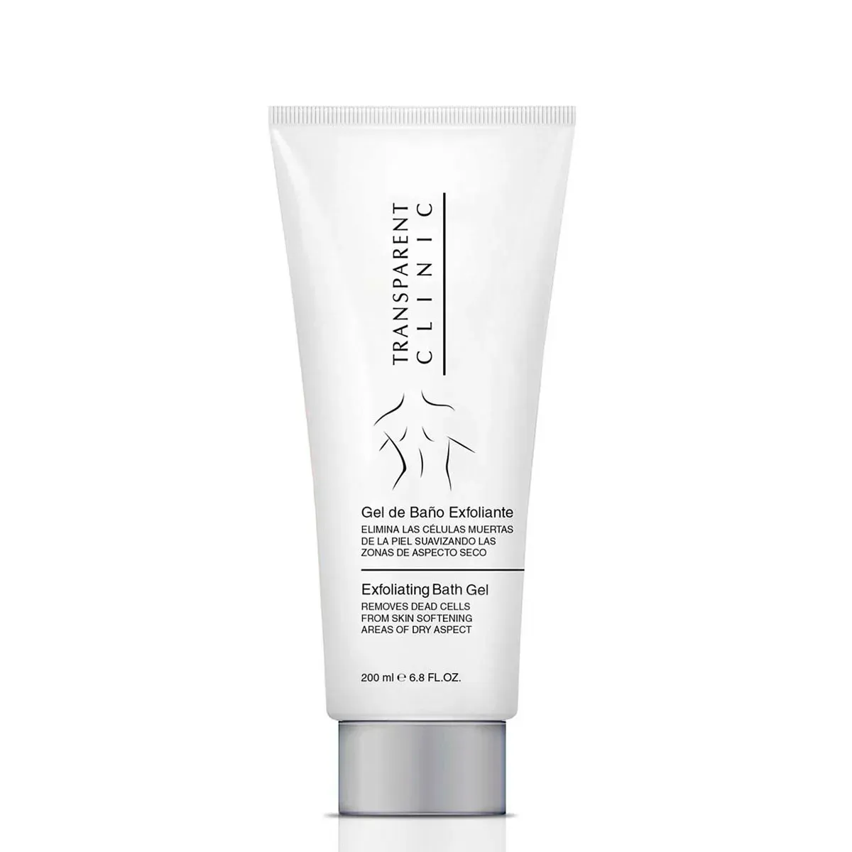 Transparent Clinic Body Gel de Baño Exfoliante 200ml
