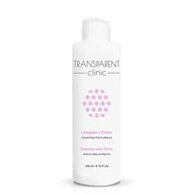 Transparent Clinic Clean Gel Limpiador y Tonico 200ml