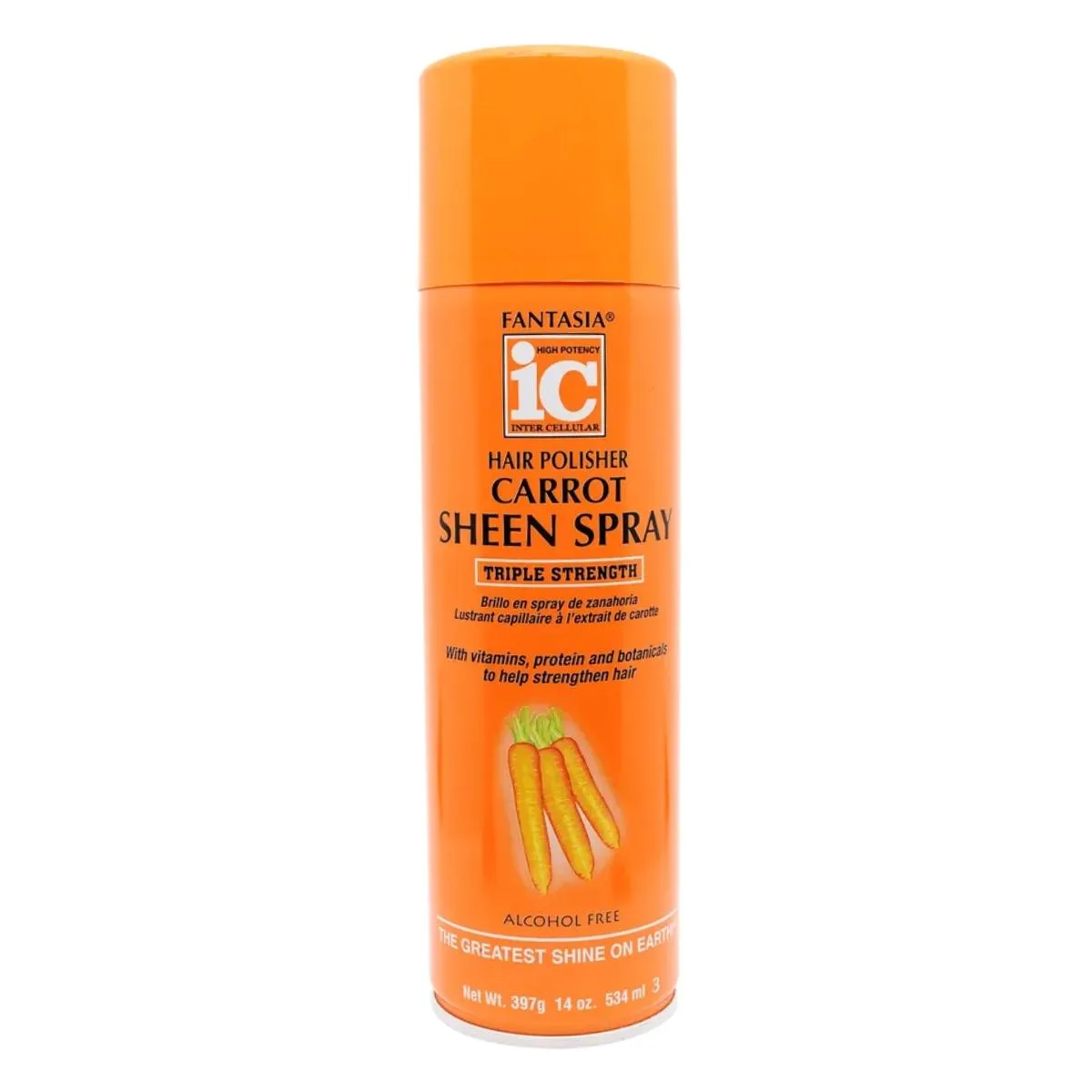 IC Fantasia Hair Polisher Carrot Sheen Spray 534ml