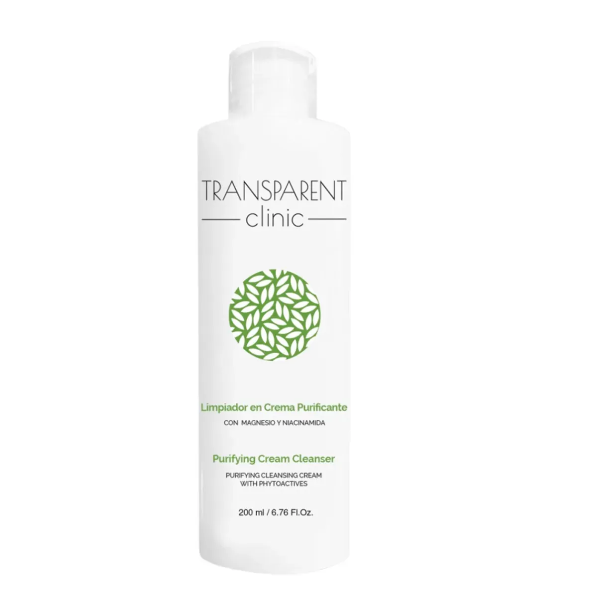 Transparent Clinic Control Oil Limpiador Crema 200ml