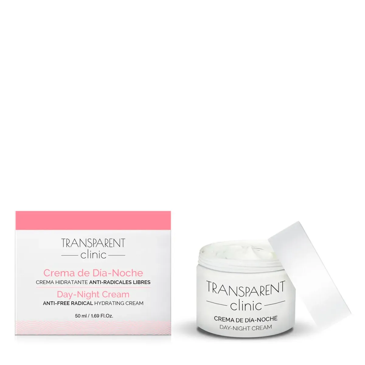 Transparent Clinic Esencial Crema de Dia & Noche 50ml