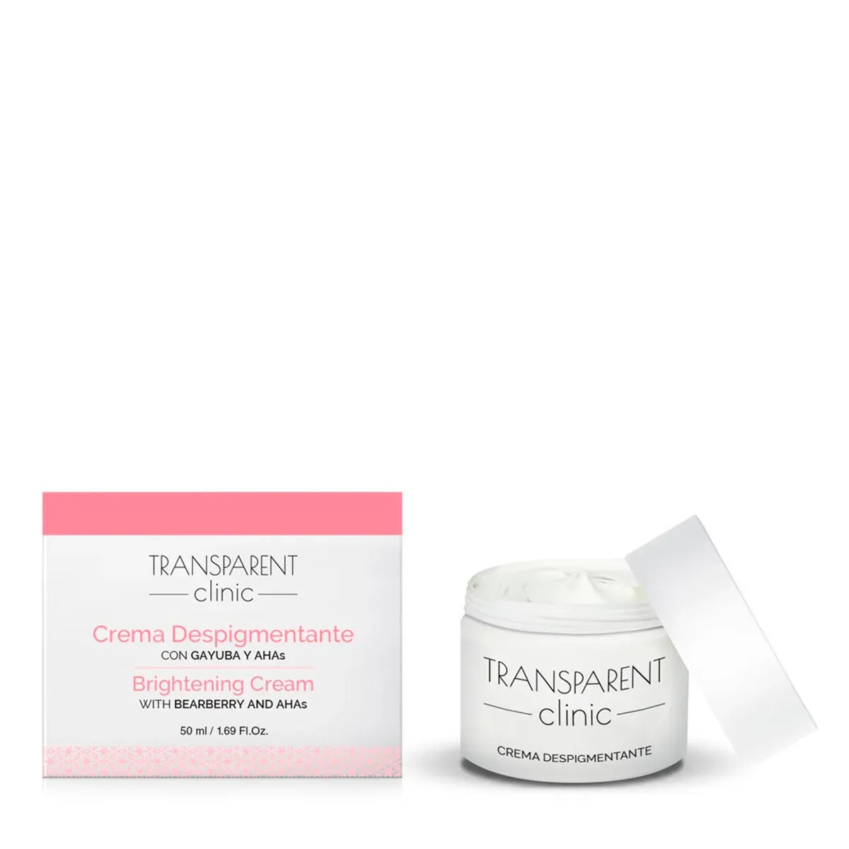 Transparent Clinic Esencial Crema Despigmentante 50ml