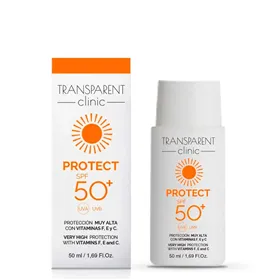 Transparent Clinic Protect Emulsion Solar SPF 50+ 50ml