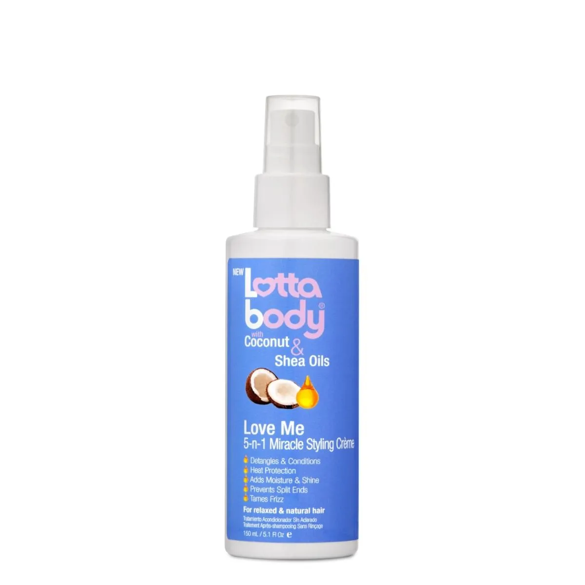 Lotta body Coconut & Shea Oils Love Me 5 In 1 Leave In Treatment 150ml