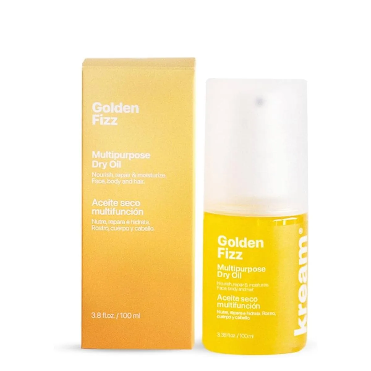 Kream Aceite Seco Multifuncion Golden Fizz 100ml