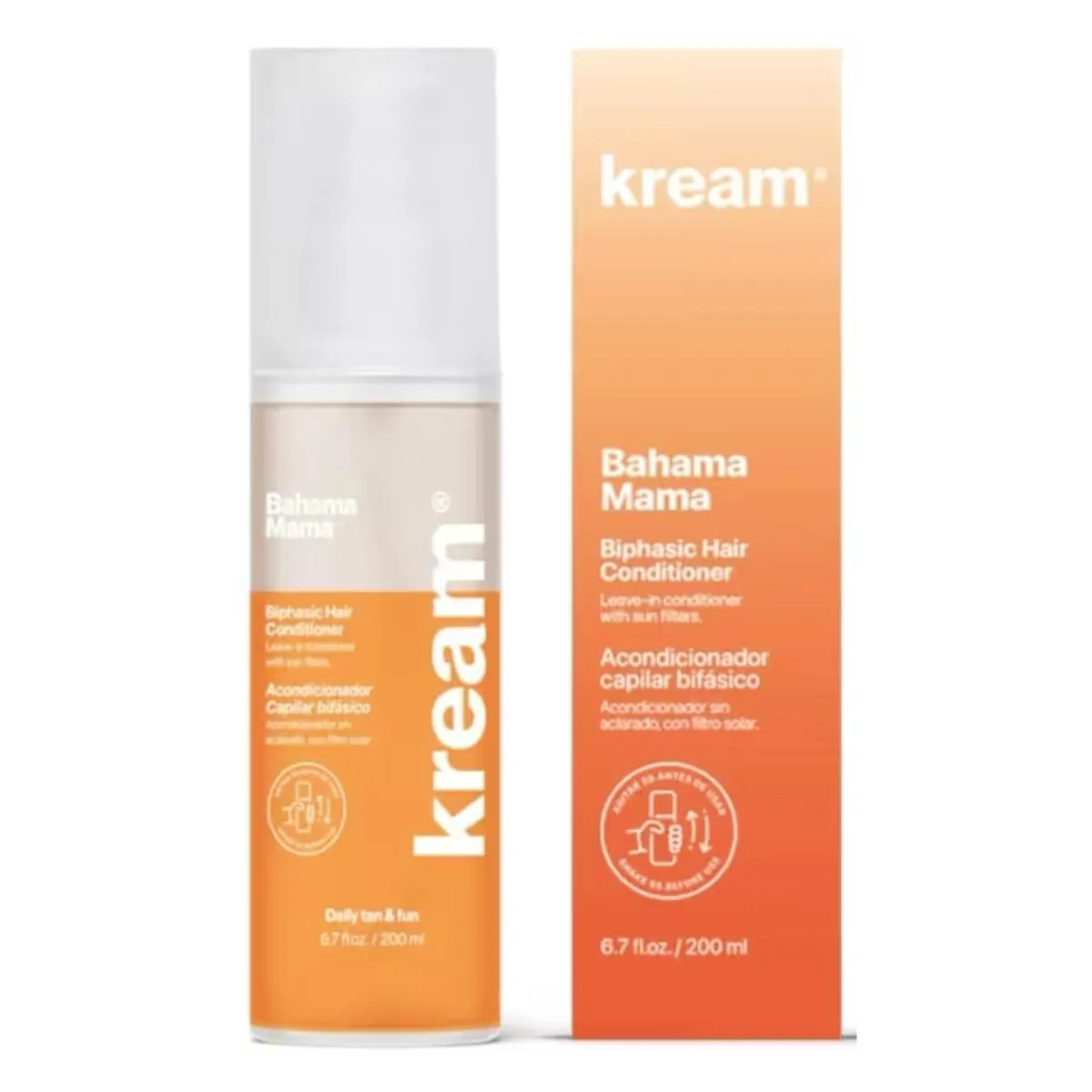 Kream Bahama Mama Acondicionador Bifasico Sin Aclarado 200ml