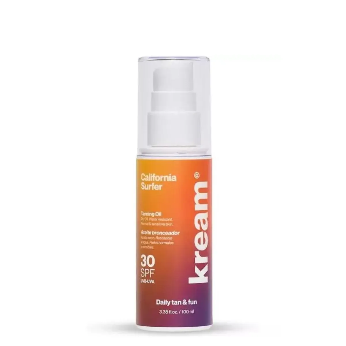 Kream California Surfer Aceite Bronceador SPF30