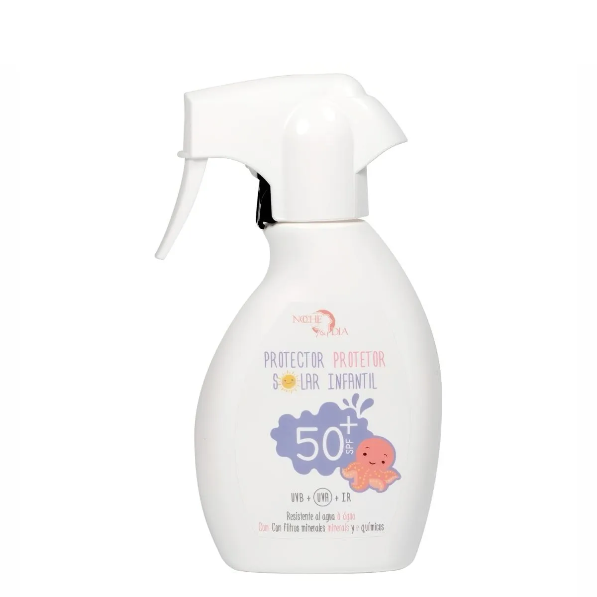 Noche & Día Spray Protector Solar Infantil SPF50+ 200ml
