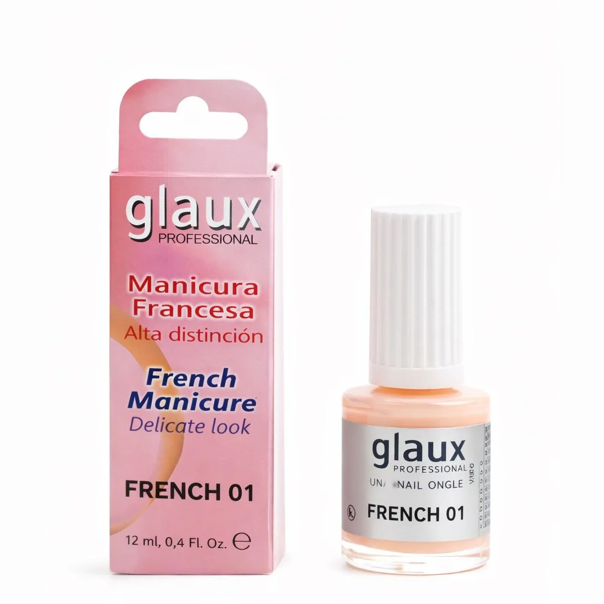 Glaux Manicura Francesa 01 12ml