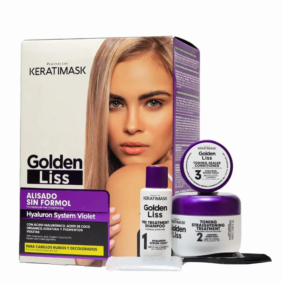 Keratimask Alisado Golden Liss