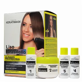 Keratimask Kit Alisado Brasileño