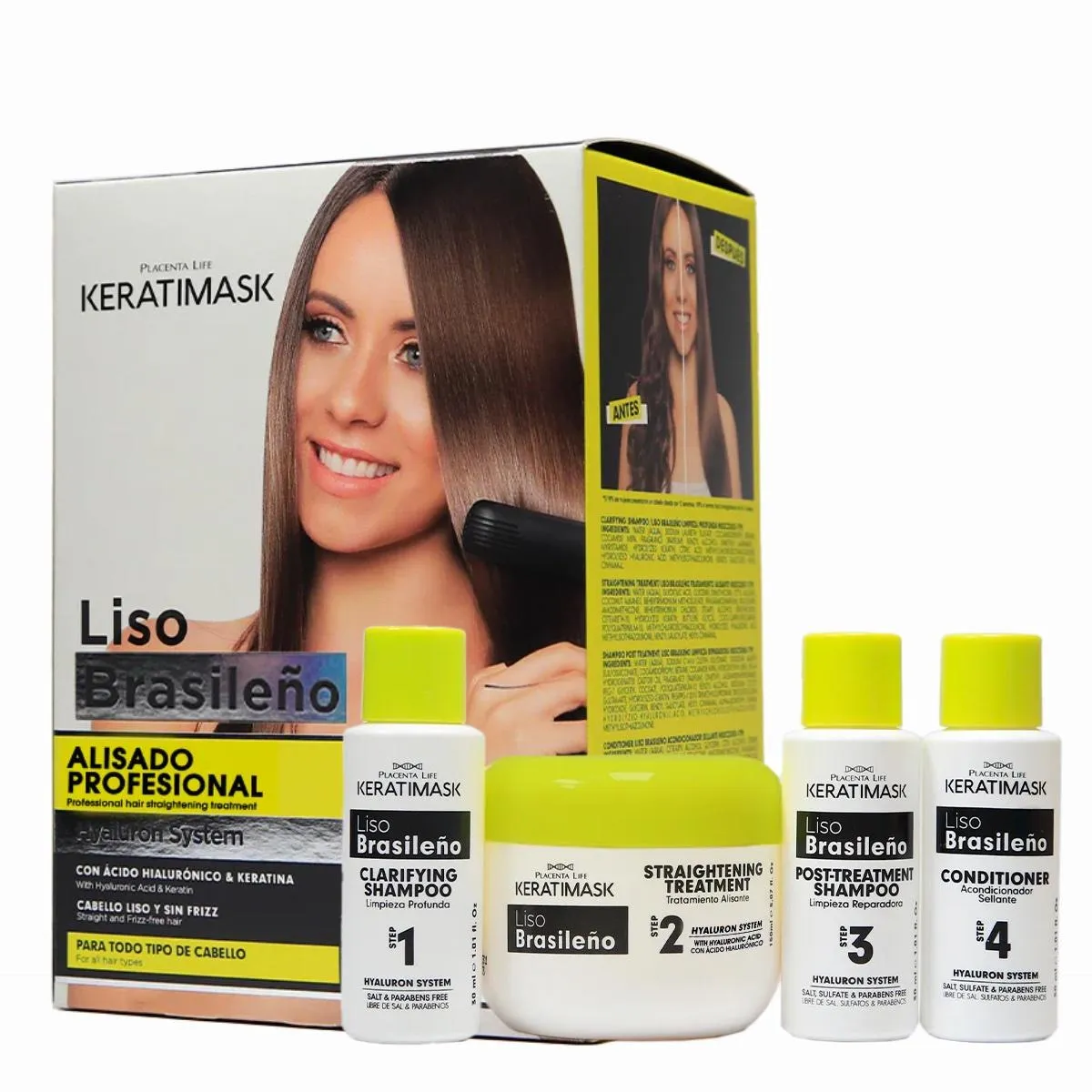 Keratimask Kit Alisado Brasileño