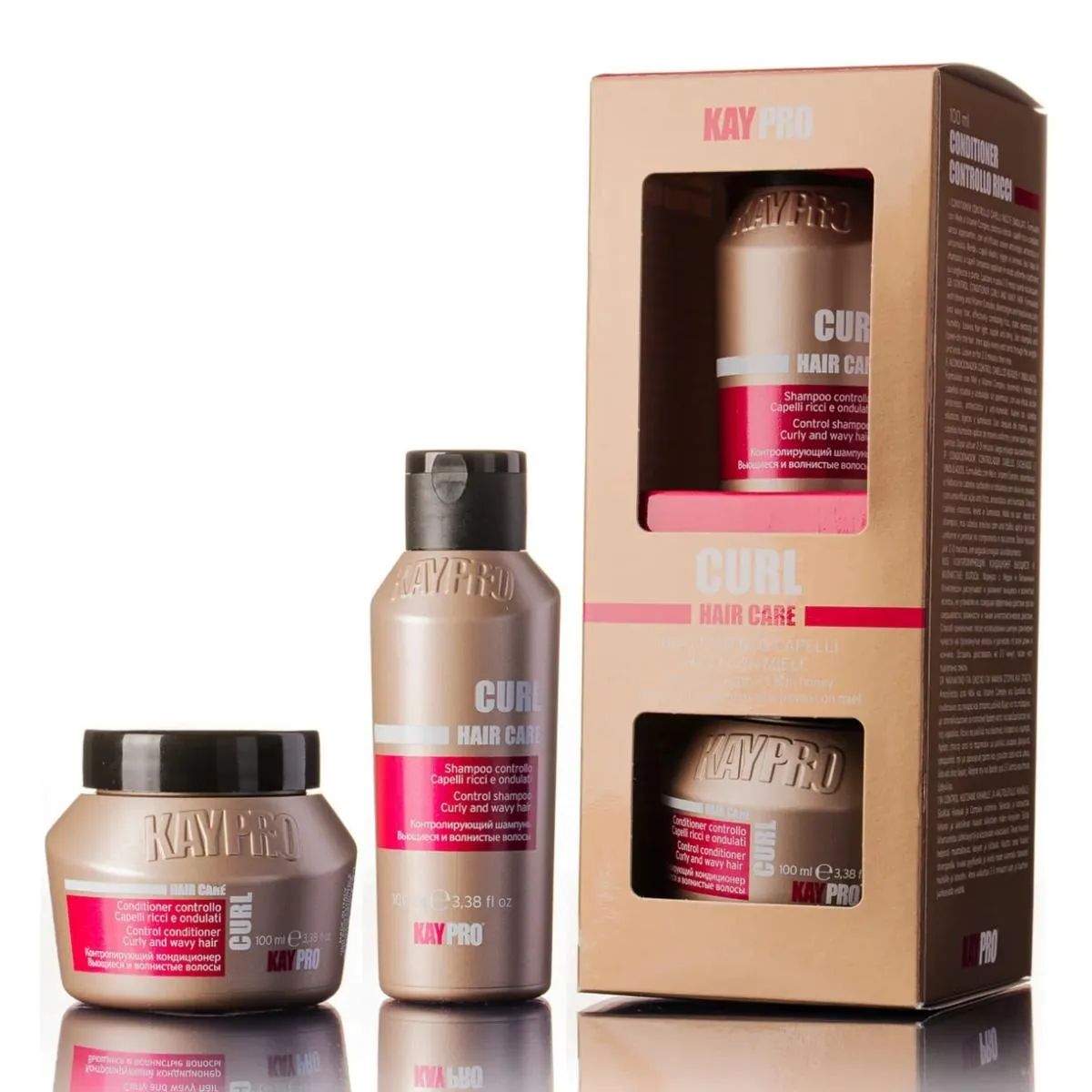 Kaypro Hair Care Curl Kit Mini Talla 100ml+100ml
