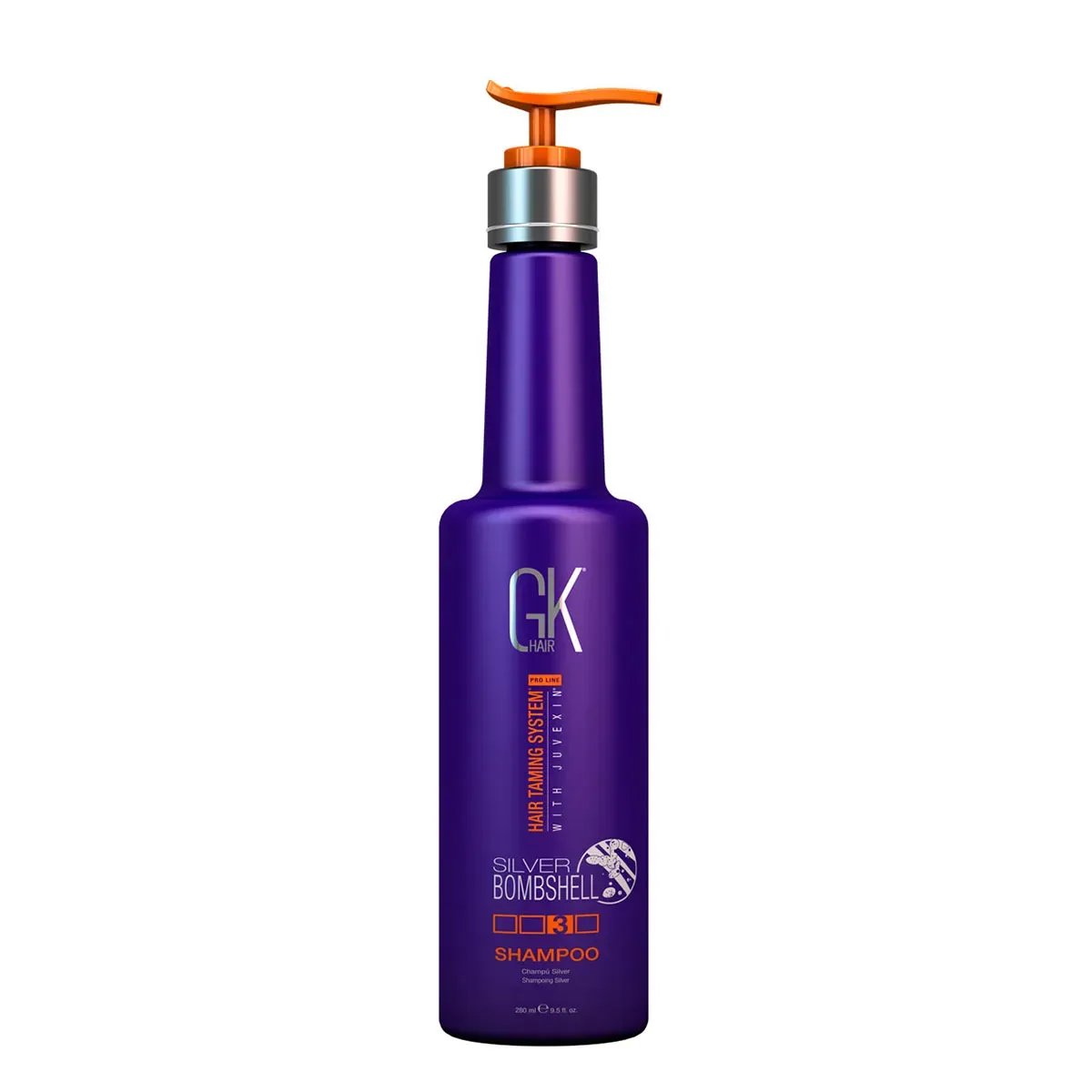 Global Keratin Bombshell Silver Shampoo 280ml