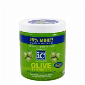 IC Fantasia Hair Polisher Olive Styling Gel 567g