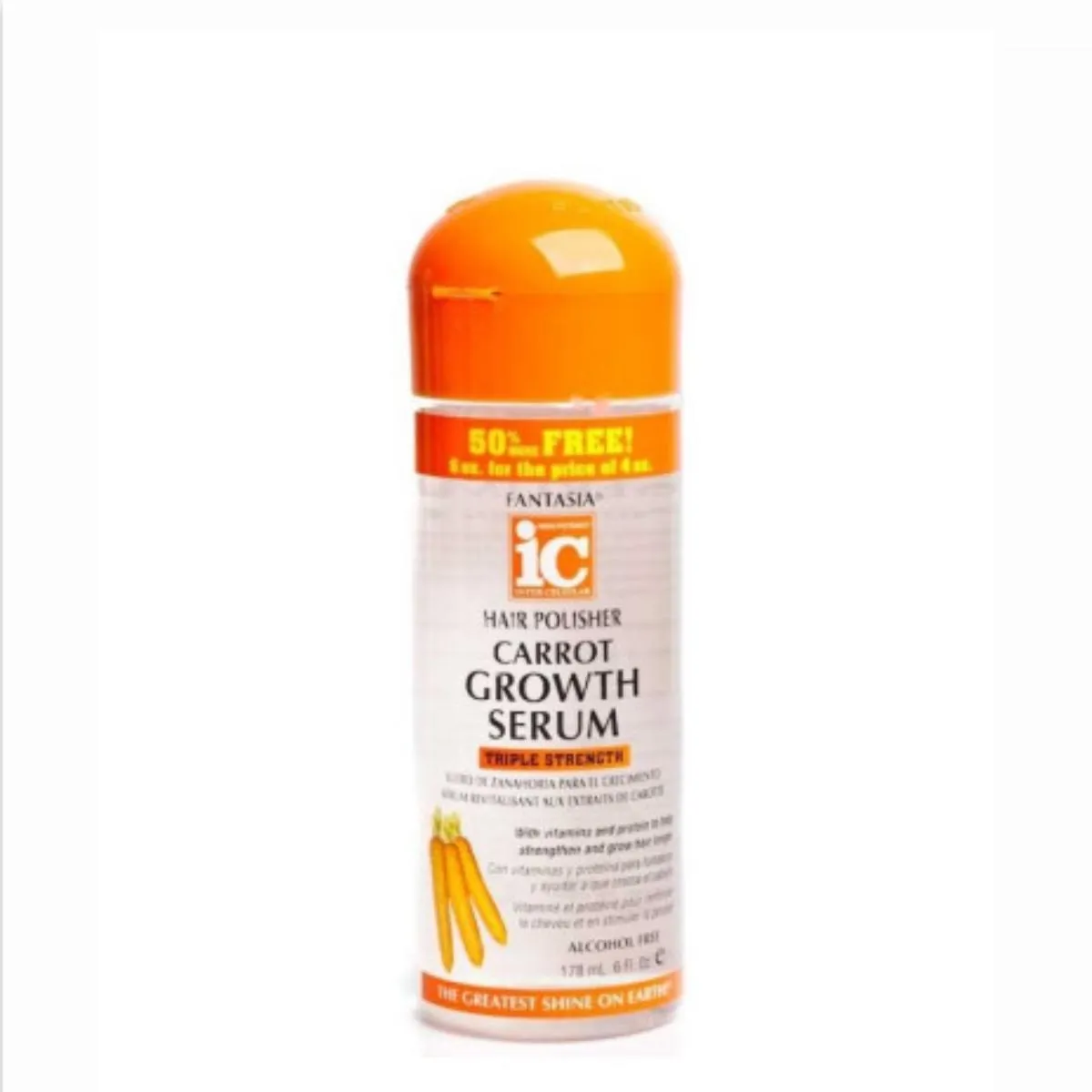 IC Fantasia Hair Polisher Carrot Growth Serum 178ml