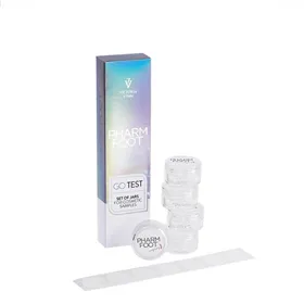 Pharm Foot Go Test Set Of Jars For Cosmetics Samples