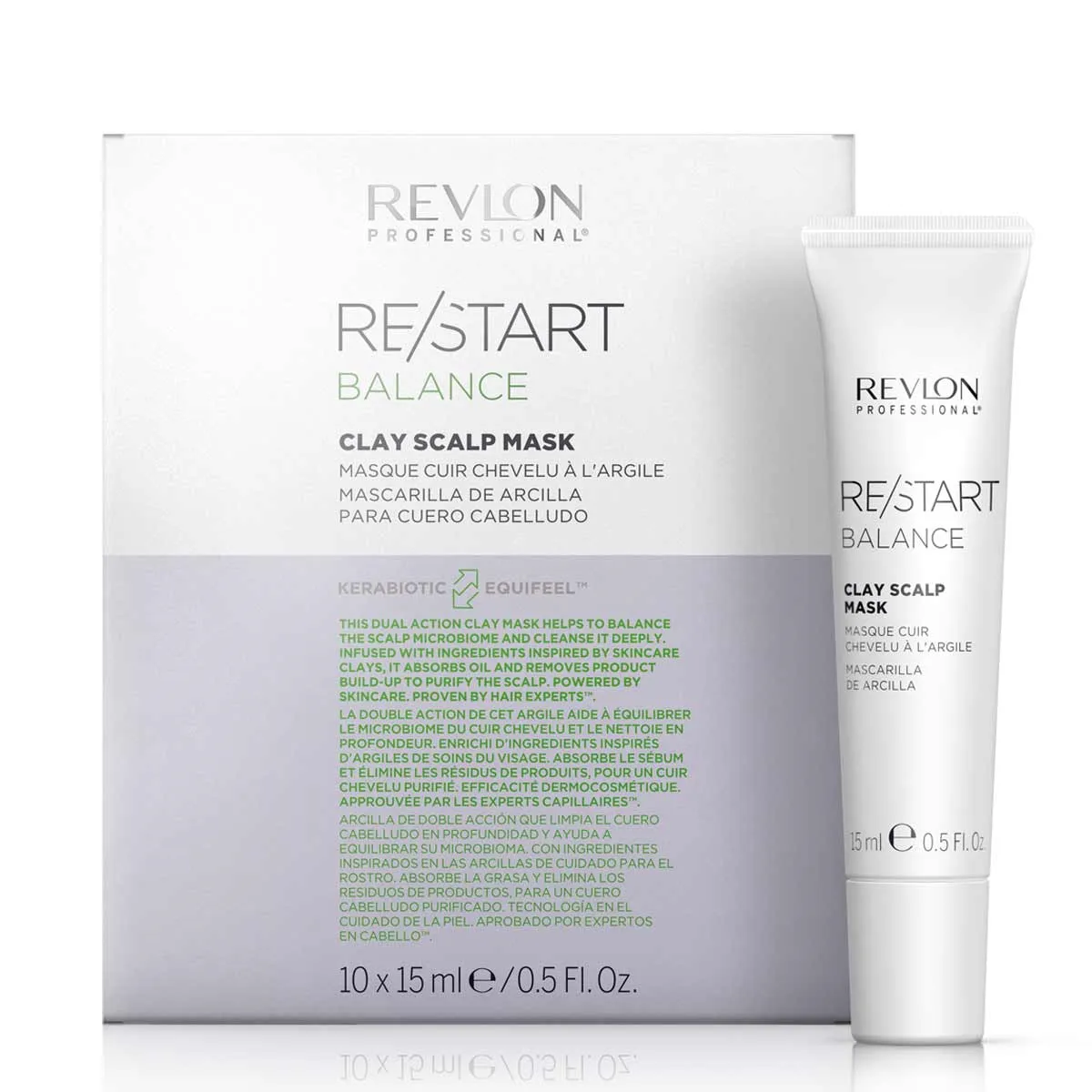 Revlon Restart Balance Clay Mask 10x15ml