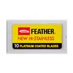 Feather Recambio Navaja Afeitar Doble 10uds