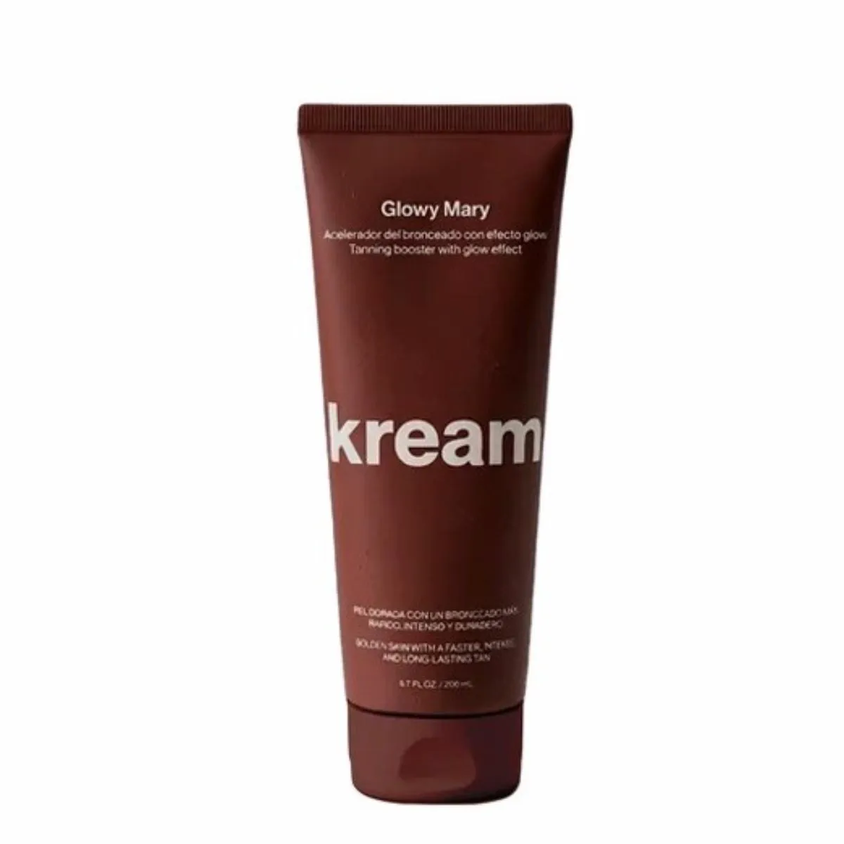 Kream Glowy Mary Acelerador del Bronceado Efecto Kream 200ml