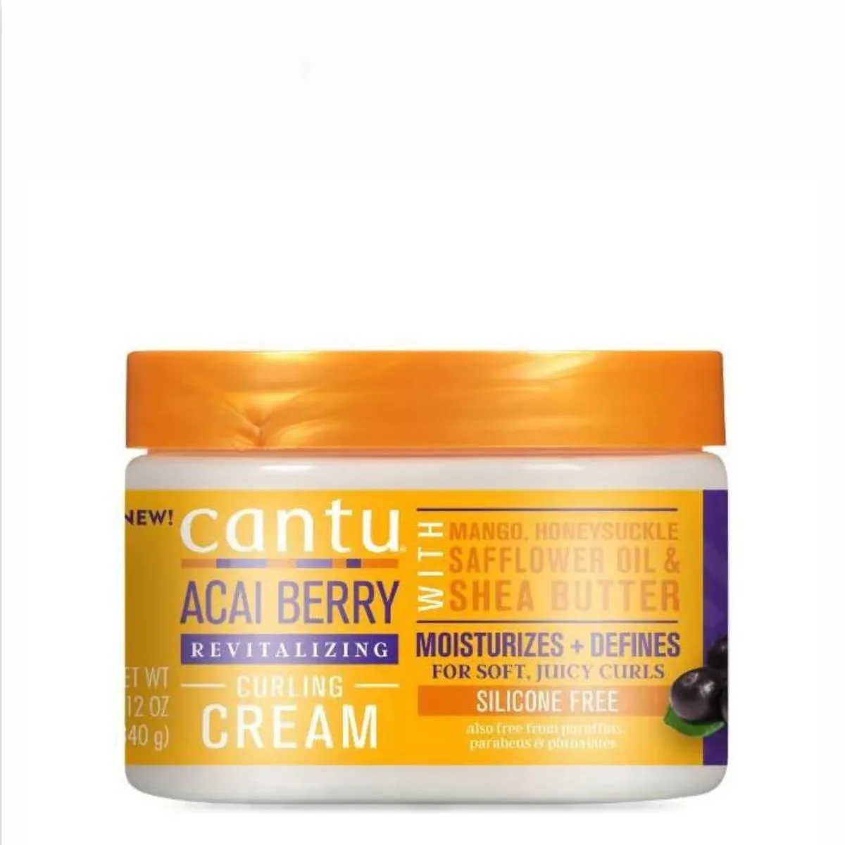 Cantu Acai Berry Revitalizing Curling Cream 340gr