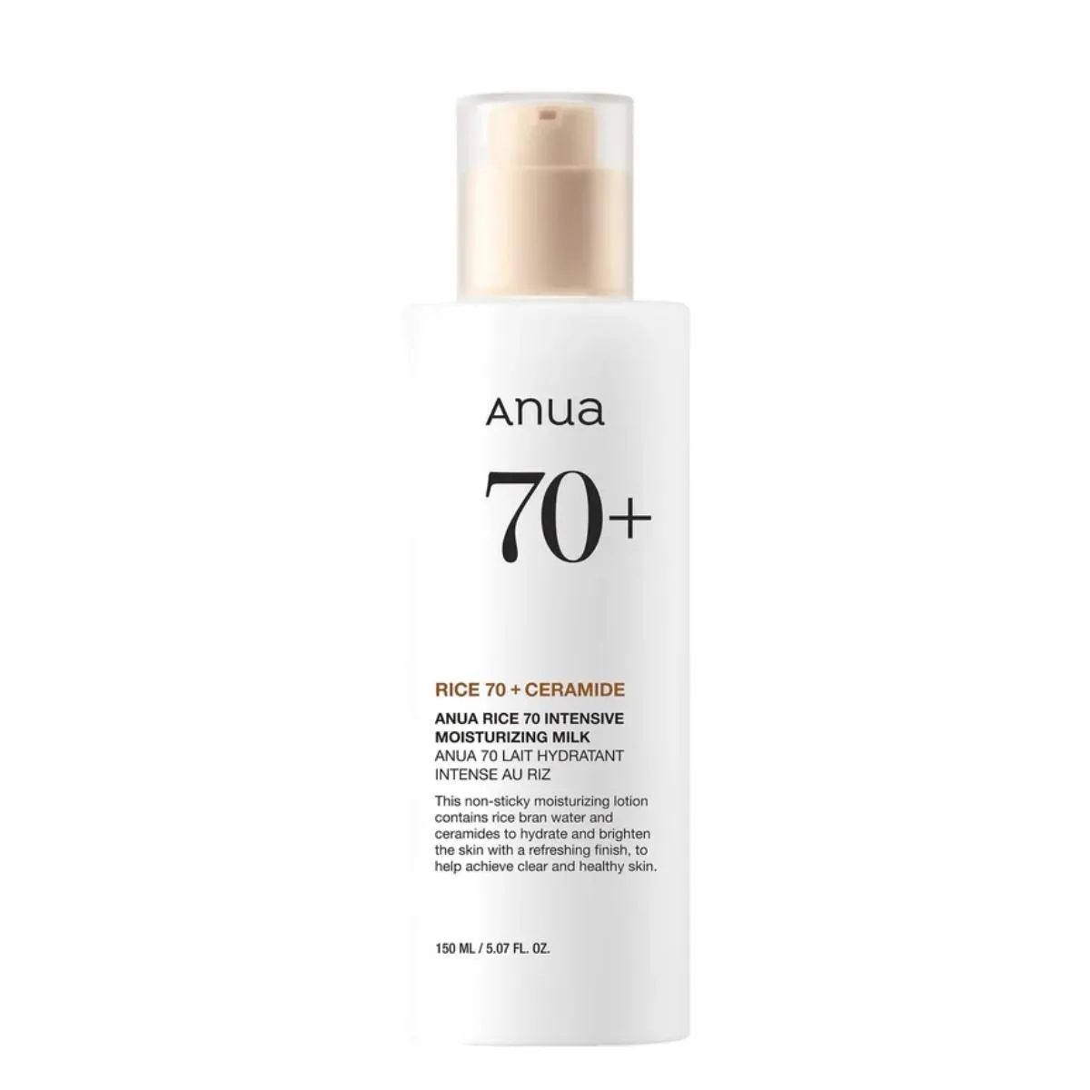 Anua Rice 70 Intensive Moisturizing Milk 150ml