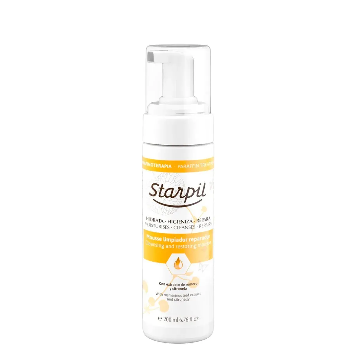 Starpil Parafina Mousse Limpiador 200ml