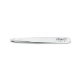 3 Claveles Pinza Depilar Cangrejo Inox 10cm